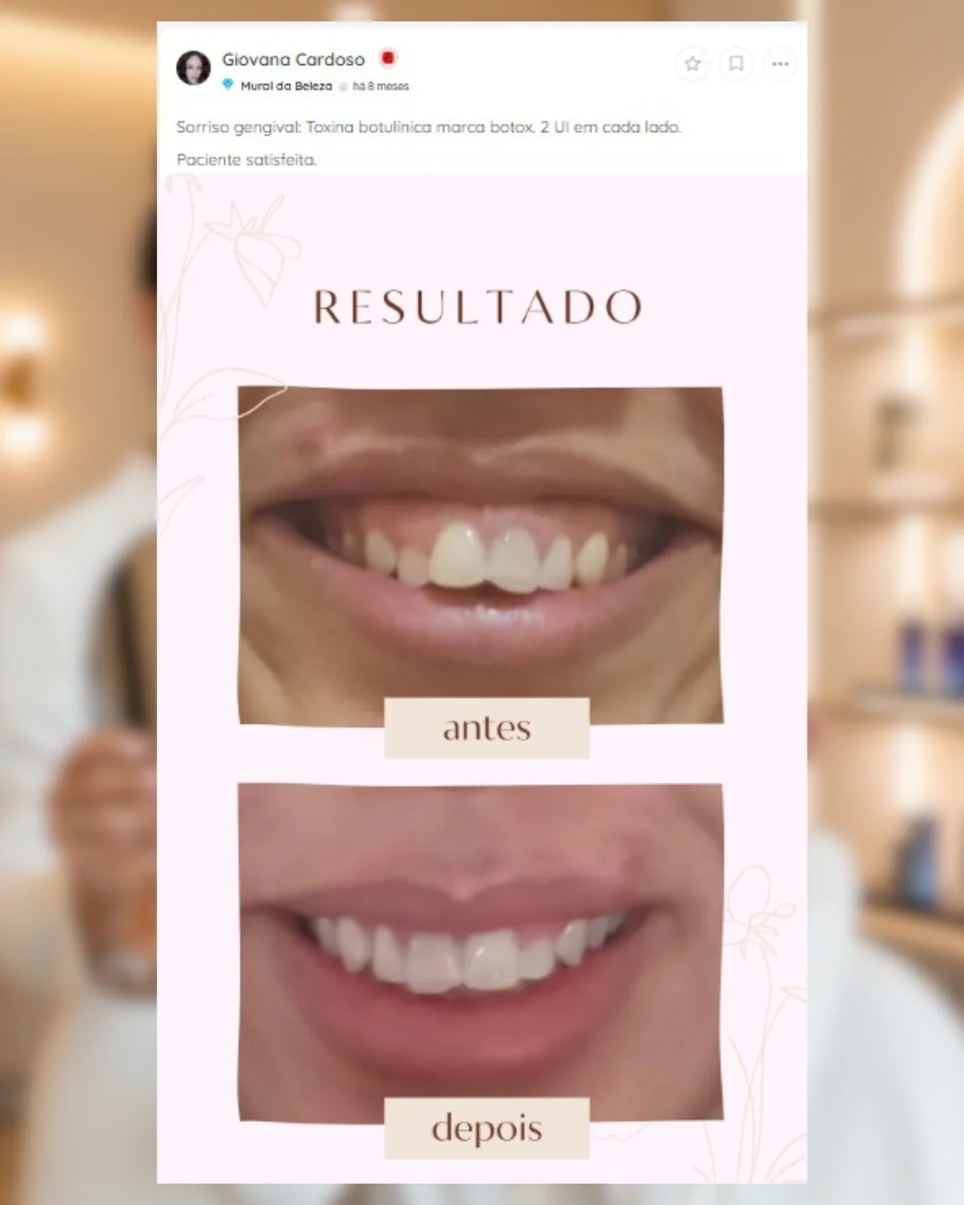 Resultado Giovana Cardoso