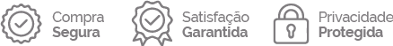 Compra Segura · Satisfação Garantida · Privacidade Protegida